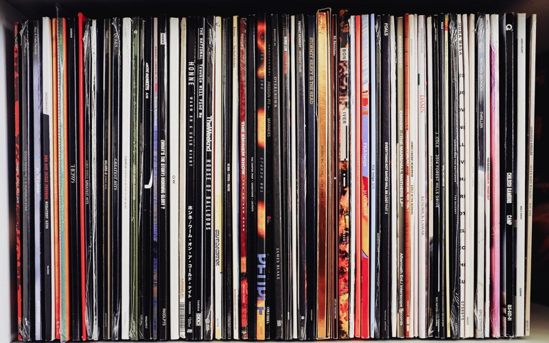 Vinyl Shelf