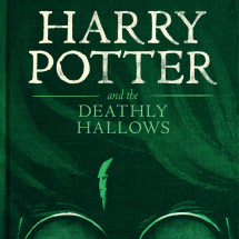 Cover art for The Deathly Hallows by JK Rowling